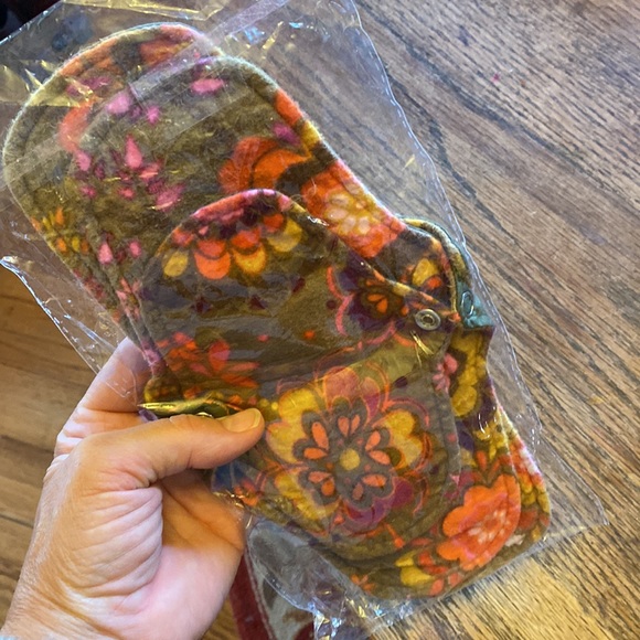 Party in my pants pads womens cotton flannel menstrual set mini large overnight - Picture 7 of 8